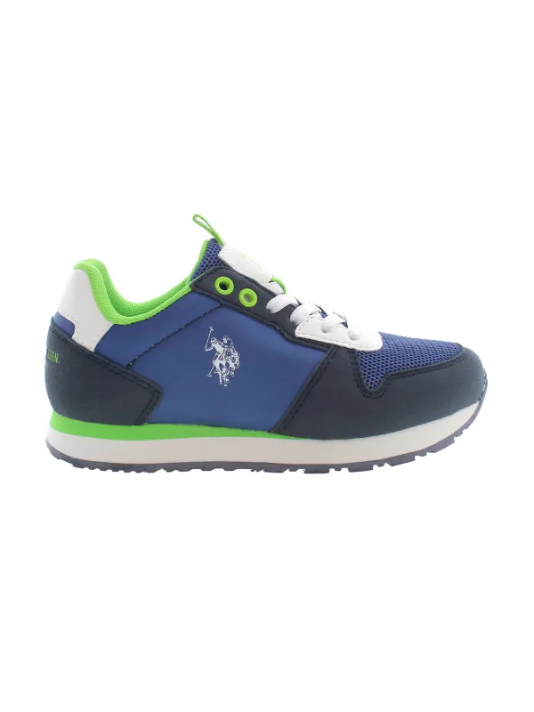 "U.S. POLO Jungen-Sneaker: Sportlich mit Logo & Schnürsenkel"