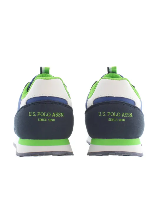 "U.S. POLO Jungen-Sneaker: Sportlich mit Logo & Schnürsenkel"