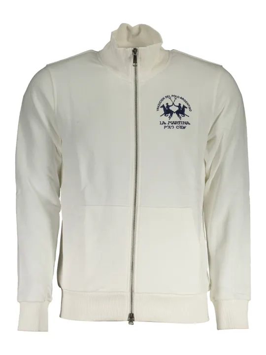 "LA MARTINA Sweatshirts im Sale | Langarm Sweatshirt mit Reißverschluss und Logo von product_brand online kaufen"|Planet-Deluxe