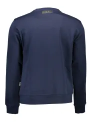 "Plein Sport Sweatshirts im Sale | Plein Sport Kontrast Sweatshirt mit Print und Logo Navy online kaufen"|Planet-Deluxe
