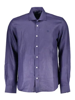 Italienisches Bio-Hemd mit Logo & Stickerei – Premiumqualität