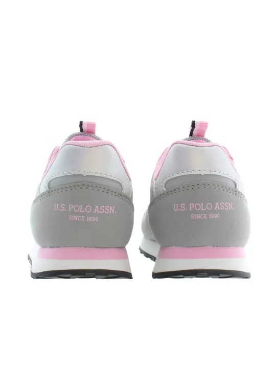 "U.S. POLO   BEST PRICE Sneakers im Sale | U.S. POLO Sportschuh mit Schnürsenkel und Logo für Mädchen, Kinder-Sneakers in Grigiolgr online kaufen"|Planet-Deluxe