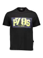 "Plein Sport T-Shirts im Sale | Kontrast TShirt mit Rundhals und Logo Plein Sport online kaufen"|Planet-Deluxe
