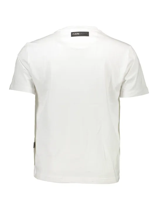 "Plein Sport Startseite im Sale | PLEIN SPORT KURZARM-T-SHIRT HERREN WEISS online kaufen"|Planet-Deluxe