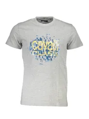 "Cavalli Class T-Shirts im Sale | Cavalli Class QXT61XJD060_3FC7E28_GRIGIO0496 Grau online kaufen"|Planet-Deluxe