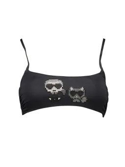 Karl Lagerfeld Beachwear Badeanzug Schwarz
