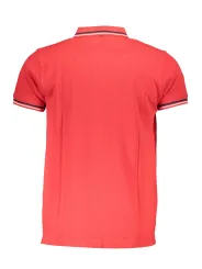 "Cavalli Class Poloshirts im Sale | Cavalli Class Poloshirt Rot mit Kontrastdetails und Logo online kaufen"|Planet-Deluxe