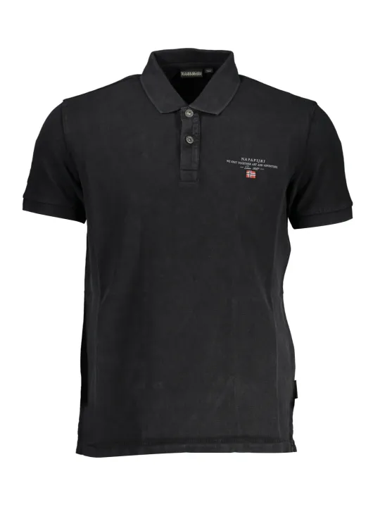 "Napapijri Poloshirts im Sale | Napapijri Poloshirt mit Logo und Druckknöpfen online kaufen"|Planet-Deluxe