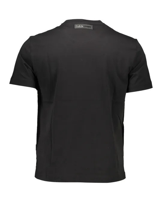"Plein Sport T-Shirts im Sale | Plein Sport Kurzarmshirt Rundhals Logo Schwarz online kaufen"|Planet-Deluxe