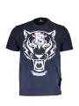 "Plein Sport T-Shirts im Sale | Navy Rundhals TShirt Logo Plein Sport online kaufen"|Planet-Deluxe