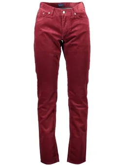 "GANT Rote 5-Pocket Hose – Stilvoll mit Logo-Detail"