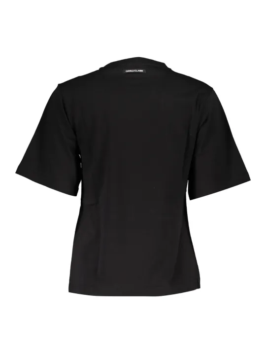 "Cavalli Class Startseite im Sale | CAVALLI CLASS KURZARM-T-SHIRT DAMEN SCHWARZ online kaufen"|Planet-Deluxe