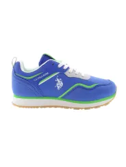 "U.S. Polo Jungen-Sneakers: Kontrastdesign & Logo-Style"