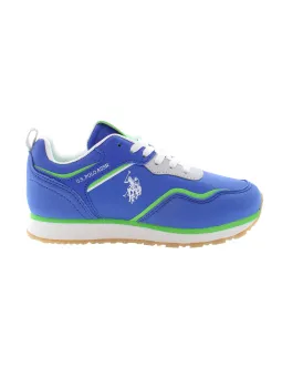 "U.S. Polo Jungen-Sneakers: Kontrastdesign & Logo-Style"