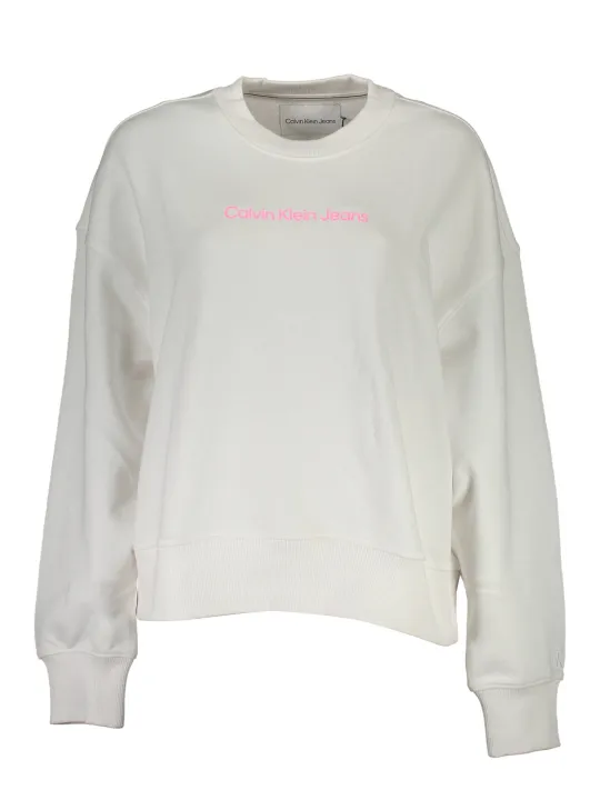 "Calvin Klein Sweatshirts im Sale | Calvin Klein Sweatshirt Bianco online kaufen"|Planet-Deluxe