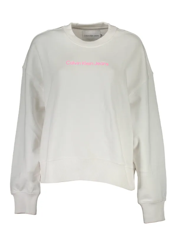 "Calvin Klein Sweatshirts im Sale | Calvin Klein Sweatshirt Bianco online kaufen"|Planet-Deluxe
