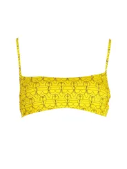 "Karl Lagerfeld Beachwear Startseite im Sale | KARL LAGERFELD BEACHWEAR BADEANZUG-OBERTEIL DAMEN GELB online kaufen"|Planet-Deluxe