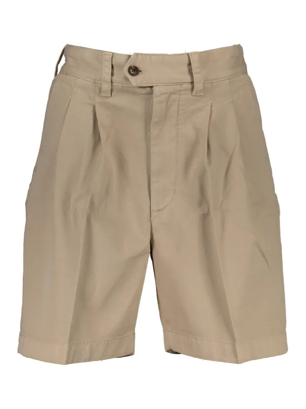 GANT Beige Bio-Baumwollhose mit Logo & 4 Taschen GANT Beige Bio-Baumwollhose mit Logo & 4 Taschen