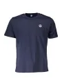 "North Sails T-Shirts im Sale | Kurzarm TShirt Rundhals Logo North Sails Blau  online kaufen"|Planet-Deluxe