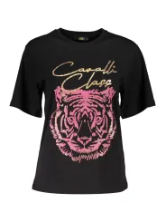 "Cavalli Class T-Shirts im Sale | Cavalli Class QXT62HJD060_311064D_NERO05051 online kaufen"|Planet-Deluxe