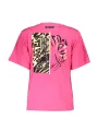 "Cavalli Class Startseite im Sale | CAVALLI CLASS T-SHIRT KURZE ÄRMEL DAMEN ROSA online kaufen"|Planet-Deluxe