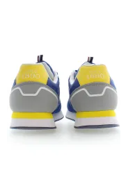 US POLO Kontrast Sneaker mit Logo und Schnürsenkeln