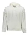 "Calvin Klein Sweatshirts im Sale | Calvin Klein Weißer Biobaumwolle Hoodie mit Tasche online kaufen"|Planet-Deluxe