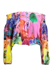"Desigual Startseite im Sale | DESIGUAL LANGARM-T-SHIRT DAMEN ROSA online kaufen"|Planet-Deluxe