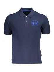 "La Martina Poloshirt: Kurzarm, 2 Knöpfe, Logo-Stickerei"