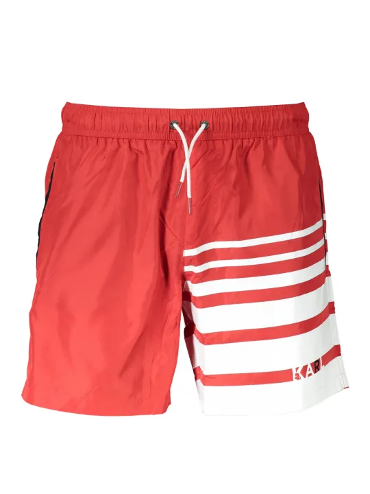 "Karl Lagerfeld Beachwear Badehosen im Sale | Karl Lagerfeld Beachwear KL20MBM03_D2BBA7D_ROSSORED online kaufen"|Planet-Deluxe