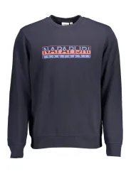 "Napapijri Sweatshirts im Sale | Napapijri Rundhals Sweatshirt Blau Logo online kaufen"|Planet-Deluxe