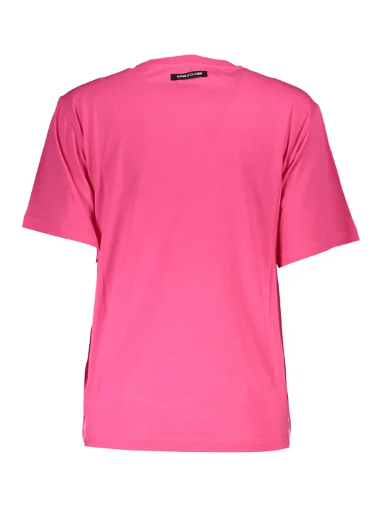 "Cavalli Class T-Shirts im Sale | Cavalli Class Rosa T-Shirt online kaufen"|Planet-Deluxe