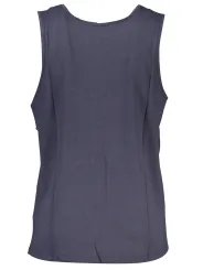 GIAN MARCO VENTURI Logo Tanktop Blau - Stilvolles Herrenhemd