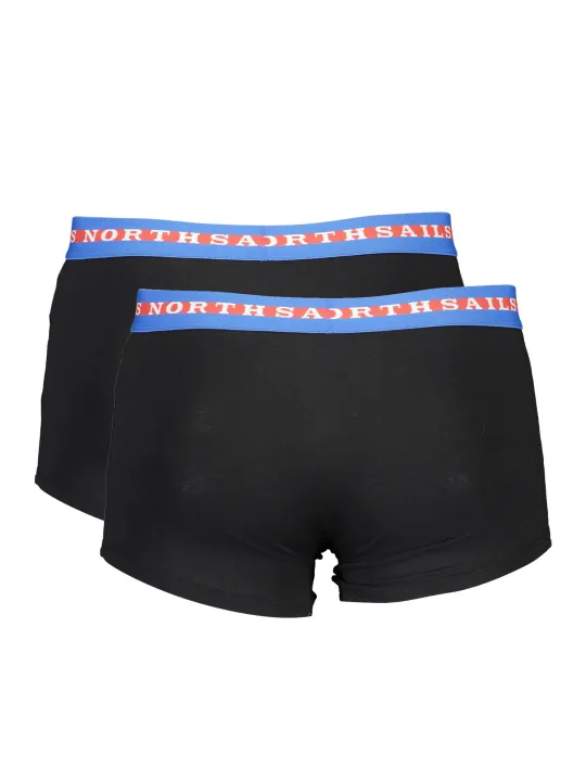 "North Sails Boxershorts im Sale | DOPPELPACK BOXERSHORTS MIT ZWEIFARBIGEM BUND LOGO NSAILS online kaufen"|Planet-Deluxe