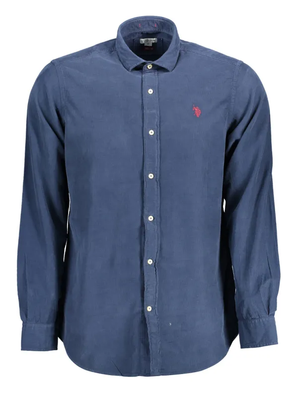"U.S. POLO Hemden im Sale | Slim Fit Langarmhemd mit Franzosischem Kragen und Logo online kaufen"|Planet-Deluxe