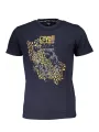 "Cavalli Class T-Shirts im Sale | Cavalli Class QXT61VJD060_25507B5_BLU04926 Blau online kaufen"|Planet-Deluxe