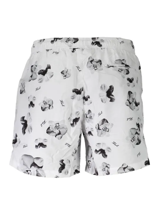 "Karl Lagerfeld Beachwear Startseite im Sale | KARL LAGERFELD BEACHWEAR BADEANZUGHOSE HERREN WEISS online kaufen"|Planet-Deluxe