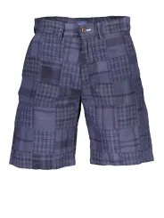 GANT Bermuda Hose mit Logo - Blau, 5 Taschen, Herren