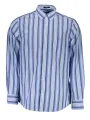 GANT Bio-Baumwollhemd Azurblau - Regular Fit Hemd
