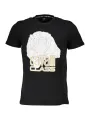 "Cavalli Class T-Shirts im Sale | Cavalli Class QXT61WJD060_53ACF39_NERO05051 Schwarz online kaufen"|Planet-Deluxe