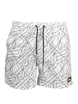 Karl Lagerfeld Badeboxer: Stilvolle Kontrastdetails