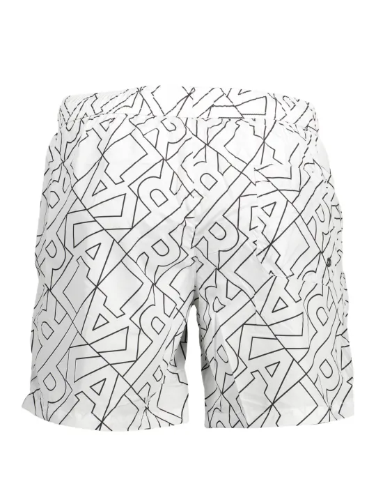 "Karl Lagerfeld Beachwear Badehosen im Sale | Karl Lagerfeld Badeboxer mit Taschen und Kontrastdetails online kaufen"|Planet-Deluxe