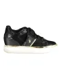 "U.S. Polo Schwarz Kontrast-Sneaker mit Logo – Stilvoll & Modern"