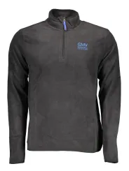 "GIAN MARCO VENTURI Sweatshirts im Sale | Langarm Sweatshirt Halber RV Stickerei Logo Schwarz GMV online kaufen"|Planet-Deluxe