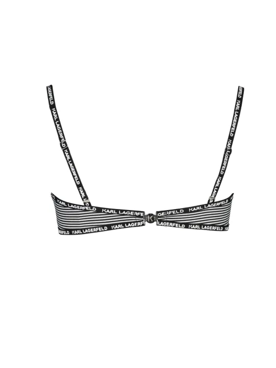 "Karl Lagerfeld Beachwear Badeanzüge & Bikinis im Sale | Karl Lagerfeld Badeanzug mit Polsterung und Clipverschluss online kaufen"|Planet-Deluxe