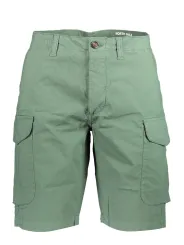 "North Sails Hosen im Sale | Bio-Baumwolle Shorts mit Taschen und Logo - North Sails Grün online kaufen"|Planet-Deluxe