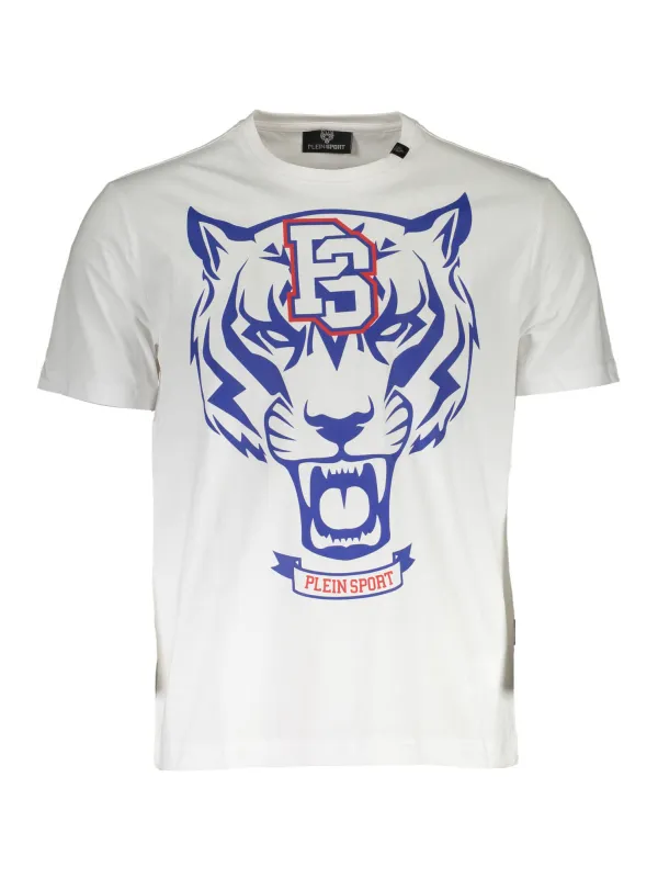 "Plein Sport T-Shirts im Sale | Plein Sport Weißes Kurzarmshirt mit Rundhals und Logo Print online kaufen"|Planet-Deluxe "Plein Sport T-Shirts im Sale | Plein Sport Weißes Kurzarmshirt mit Rundhals und Logo Print online kaufen"|Planet-Deluxe