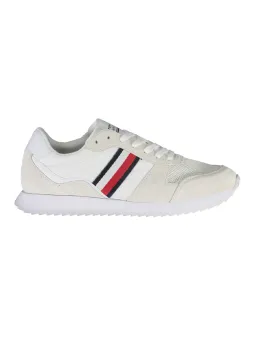 Tommy Hilfiger Recycelte Sneaker mit Logo - Kontrastdesign