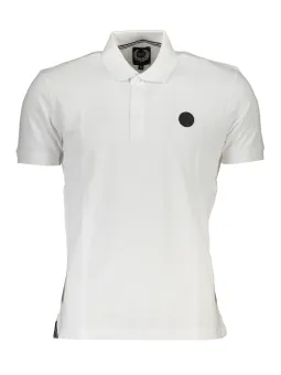 "Gian Marco Venturi Kurzarm Polo mit Logo & 3 Knöpfen"