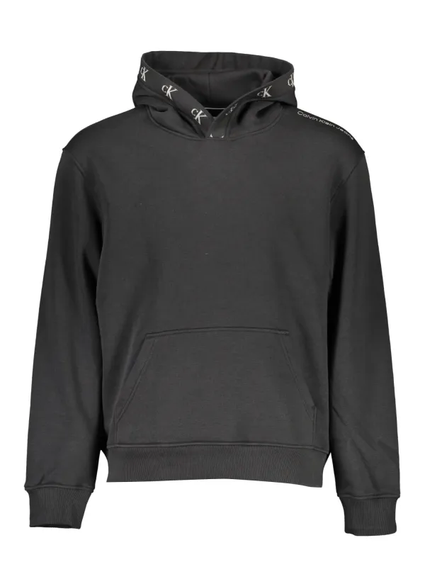 "Calvin Klein Sweatshirts im Sale | Kapuzensweatshirt mit Tasche und Logo von Calvin Klein online kaufen"|Planet-Deluxe